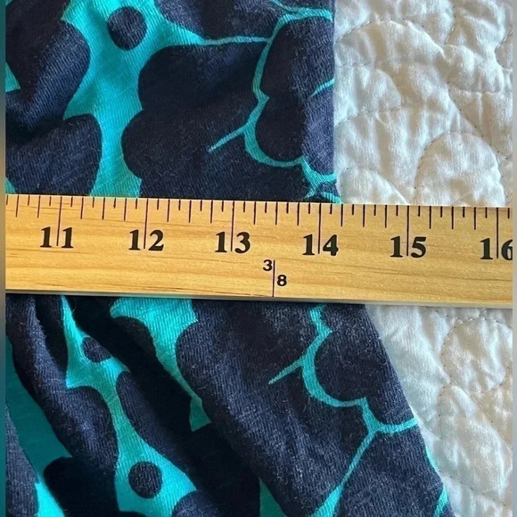Boden Amber Blue Day Dress Size 4R Tropical Floral - Picture 7 of 11